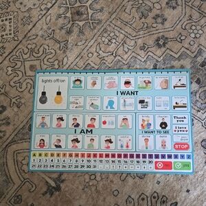 Communication Board with Icons